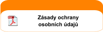 Zásady ochrany  osobních údajů