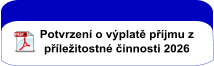 Potvrzení o výplatě příjmu z  příležitostné činnosti 2026