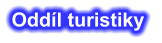 Oddíl turistiky